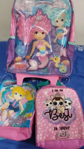 Mochila Infantil LOL Surprise - Nova!.
