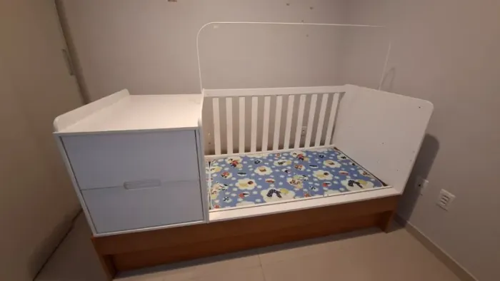 Berço Infantil Premium Matic Fornare