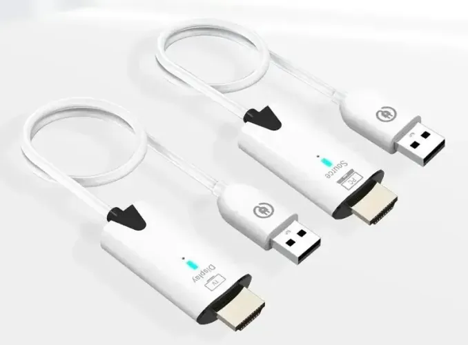 Transmissor Adaptador HDMI para TV - Conecte seu PC, projetor na TV