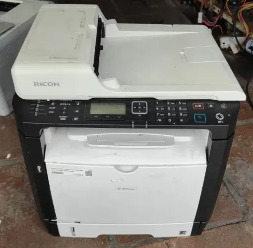 Impressora Multifuncional Ricoh sp 377sfnwx 30 ppm , cópia, digitalização, fax 
