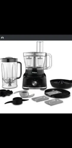 Vende-se multiprocessador Philips Walitta lacrado preto 110 w