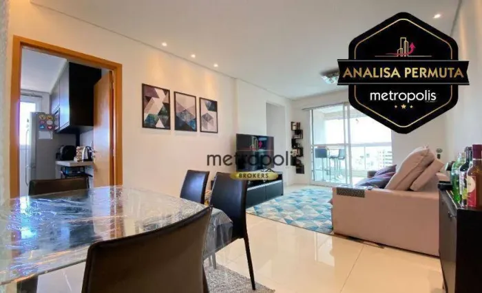Apartamento à venda, 79 m² por R$ 830.000,00 - Campestre - Santo André/SP