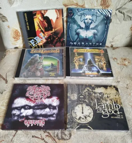 Vendo ou troco CDs de Metal/Hard rock/etc