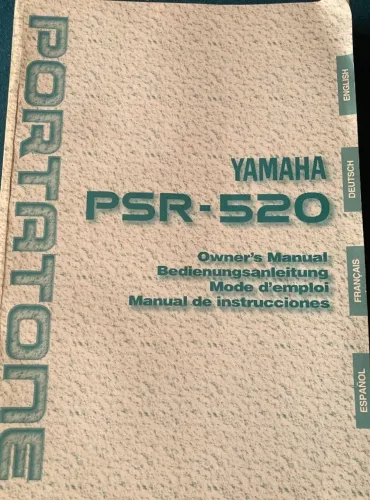 Teclado Arranjador Yamaha / Modelo PSR - 520
