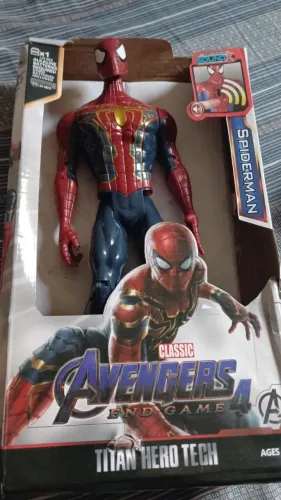 Boneco Homem Aranha 30cm Articulável com Defeito