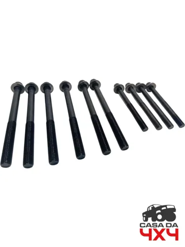 Parafusos Cabeçote Hilux 2.8 204cv 2021 2022 2023 2024