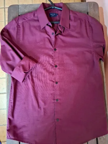 Camisa Casual masculina Marfinno Renner Tam P