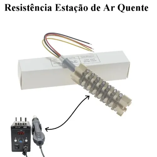 Núcleo de Calor Resistência para Soprador de Ar Quente 110v