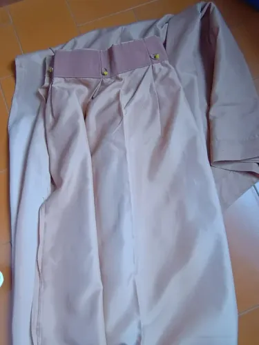Cortina marrom em viscose