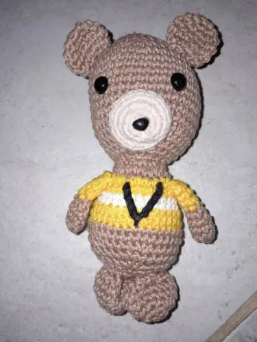 Boneco de crochê - amigurumi brinquedos para bebes e colecionadores muito fofinho
