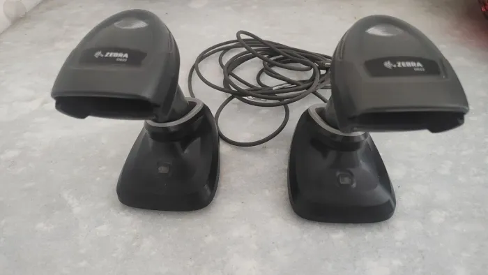 Leitor-Scanner de Código de barras "Zebra DS22" Sem fio- Preto USB (Usado)