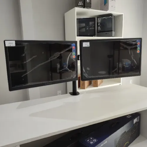 Suporte Para Monitor Articulado Bluecase Para 2 Monitores até 32"