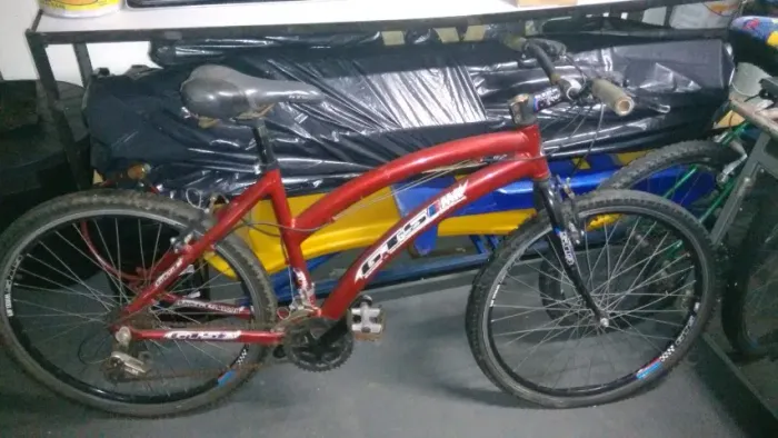 Bicicleta aro 26 - Vermelha