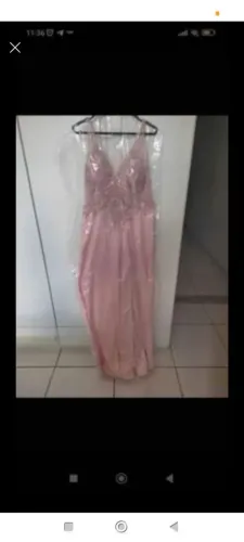 Vestido de Festa Rosa