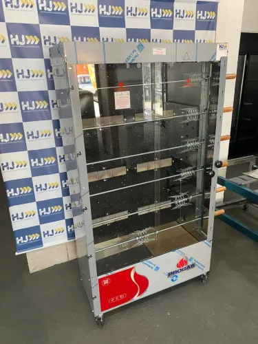 NZ. Máquina de assar frango 6 espetos 70kg PROGÁS