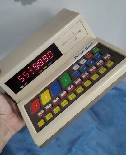Pense Bem da Tectoy, tudo funcionando estado de Nova anos 80