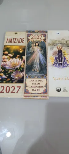 Calendários bolsa e marca paginas