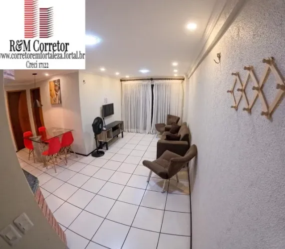 Apartamento por temporada A partir R$ 190,00 na Praia de Iracema- Fortaçeza-CE