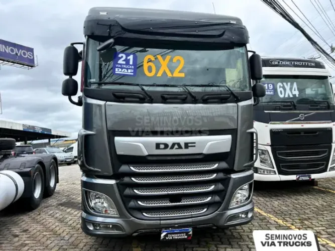 Caminhão Revisado DAF XF 480 6x2 - 2021/2022 - Space Cab