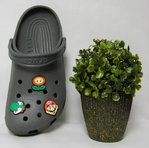 Pin Mario Bros - Crocs 