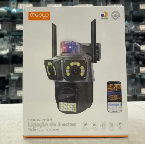 Camera de segurança wi-fi externa