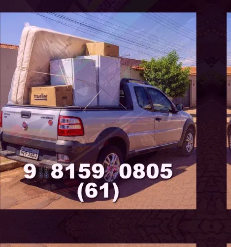 Frete - Transporte de Cargas / Águas Claras [ Samambaia ] Brasília