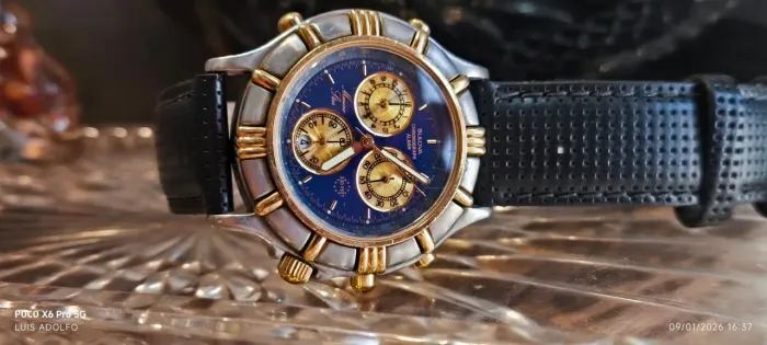 Troco relógio Bulova marine Star