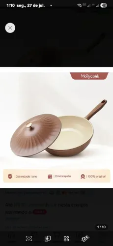 Panela mollycook wok nova