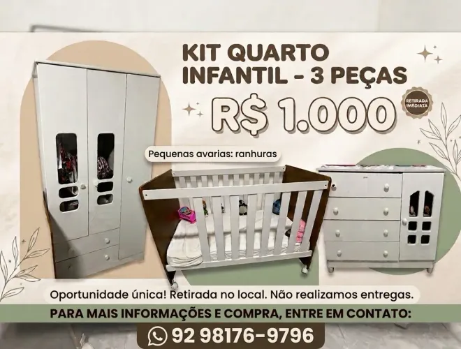 KIT QUARTO INFANTIL