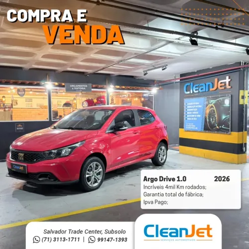 Fiat Argo Drive 1.0 6V Flex 2026