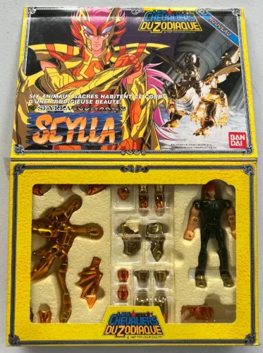 Cavaleiros do Zodíaco Io De Scylla Vintage Bandai (caixa francesa)