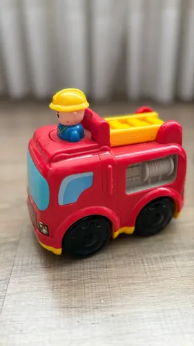 Brinquedo Super Baby Car Buba Bombeiro