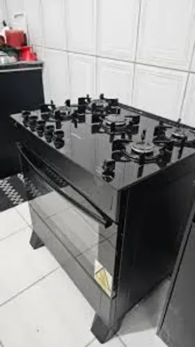 Fogão Atlas U.Top Glass (5 bocas)