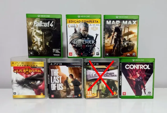 Jogos Xbox One e Series X e PS3 FRETE GRÁTIS