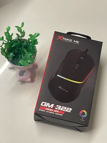 Mouse Gamer Xtrike-Me GM-522 7200 DPI RGB
