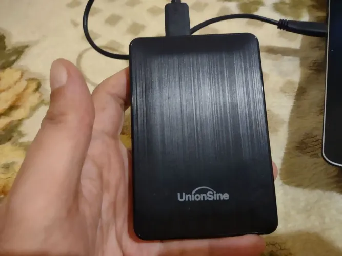 HD Externo UnionSine 232 GB livres