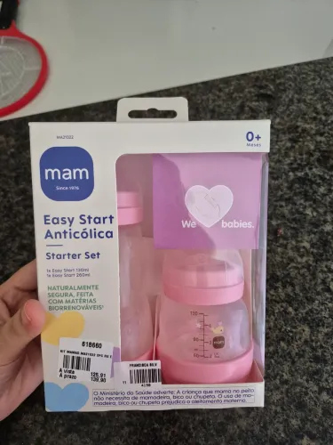 Kit mamadeiras mam NOVAS