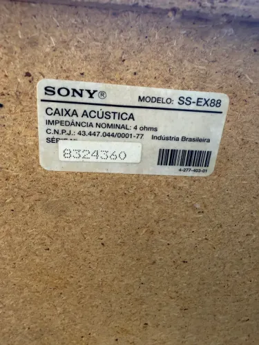 Aparelho de som Sony ex88