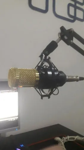 Microfone Condensador BM-800 | Perfeito Estado | Usado Poucas Vezes