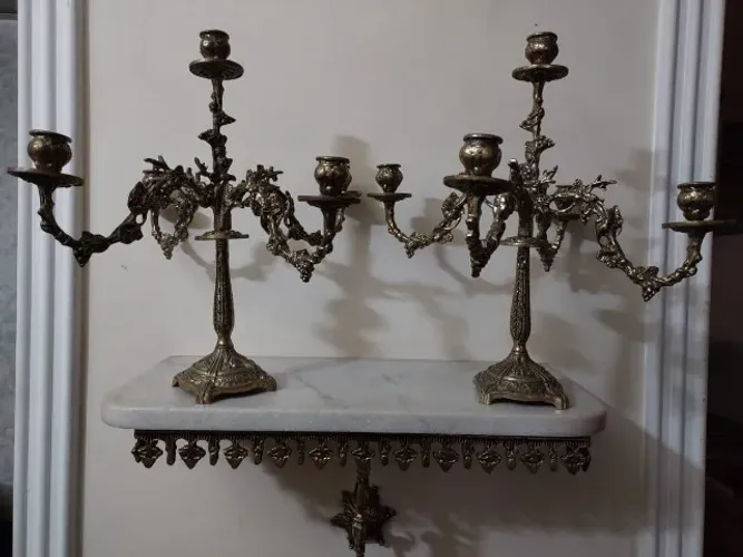 Candelabro Bronze