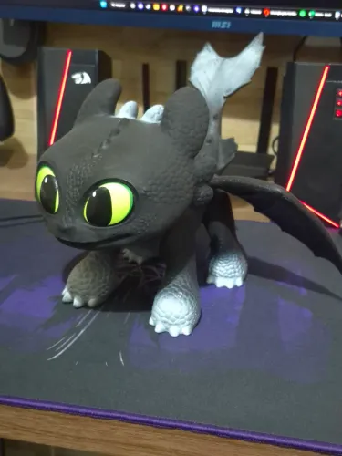 Boneco Banguela Filhote - Como Treinar Seu Dragão (Novo!)