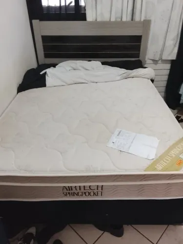 Cama box casal 138x188x25 cm