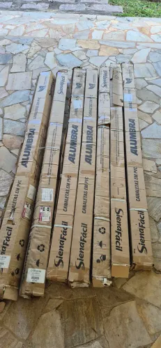 50un por caixa - Canaleta sistema X - 20x10x2000mm