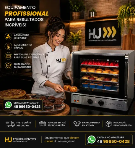 A.L Forno Elétrico Turbo Professional FETP4 - 4 Assadeiras