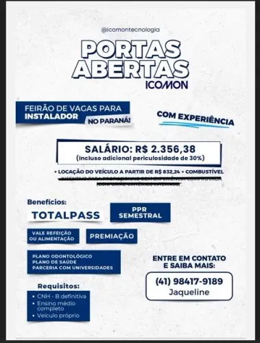 Instalador Telecom 