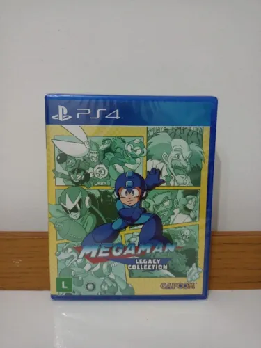 Jogo Mega Man Legacy Collection Ps4 Novo Lacrado Mídia Física