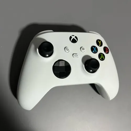 Controle Xbox branco sem fio com nota fiscal