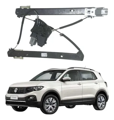Máquina Vidro Porta Dianteira Esquerda Vw T-cross 20 A 23