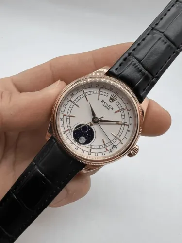 Rolex Cellini Clone Automático com Caixa Rolex