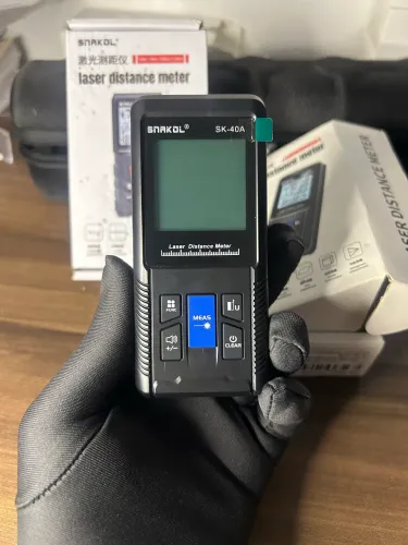 -Trena a Laser 40m - Medidor Digital de Alta Precisão